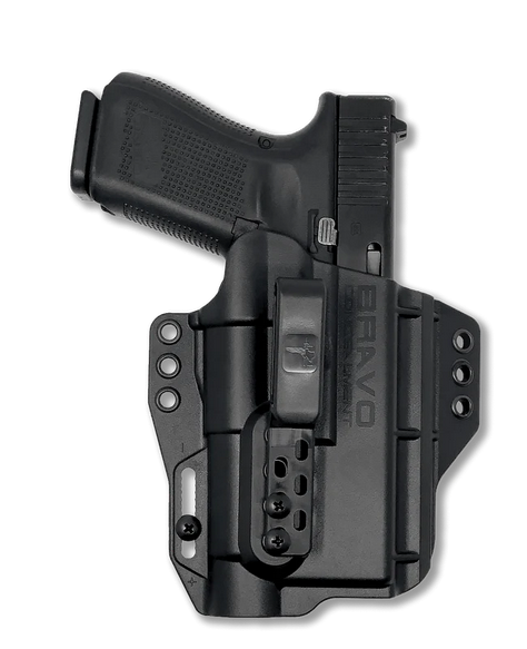Kabura IWB do pistoletu Glock 17 z latarką Streamlight TLR-1 HL | Torsion  Prawa Bravo Concealment 3