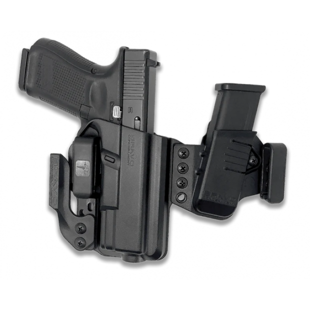  Kabura LINKed IWB wraz z ładownicą do pistoletu Glock 19, 23, 32 z latarką TLR-7 A  Prawa Bravo Concealment 1