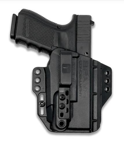 Kabura IWB do pistoletu Glock 19 z latarką Streamlight TLR-7A  Prawa Bravo Concealment 2
