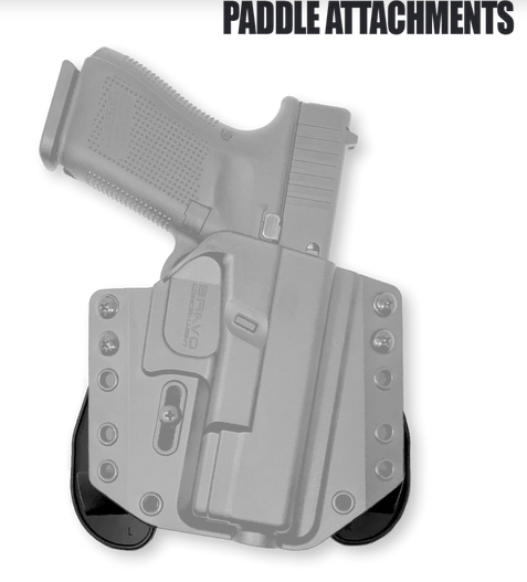  Kabura OWB do pistoletu Glock, Shadow Systems MR920 z latarką TLR-7A- Prawa Bravo Concealment 4