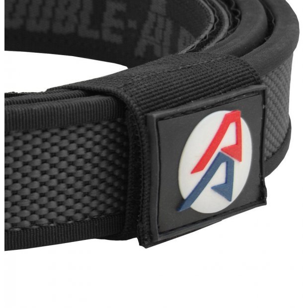 Pas Double Alpha Academy Premium Belt czarny Rozmiar 42" 3