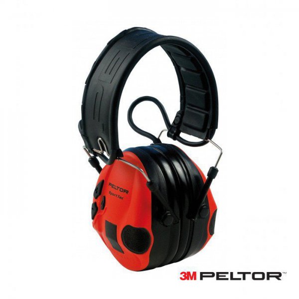 Aktywne ochronniki słuchu Peltor SportTac czarne 3