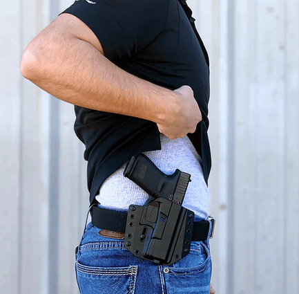  Kabura OWB do pistoletu Glock z latarką TLR-1 HL- Prawa Bravo Concealment 10