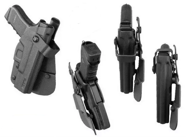 Kabura SPEED-HARRIER SSS2007 do pistoletów G17/19 - Iwo-Hest Czarna Prawa 4
